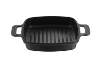 Heißer Verkauf: Minimalistisches 4-teiliges All-in-One Antihaft-Topfset mit tiefer quadratischer Kasserolle, inklusive Metall-Frittierkorb und Dampfgarer