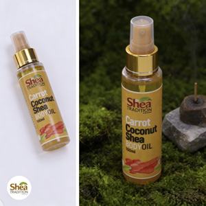 Aceite Corporal Tradicional Africano de Zanahoria, Coco y Karité al por Mayor para Spa y Cuidado Corporal - Product Image 6