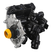 Ensemble de pompe à eau électrique avec thermostat, pompe à liquide de refroidissement avec joints 06L121012A pour Audi/Passat/Polo/Tiguan/Touareg