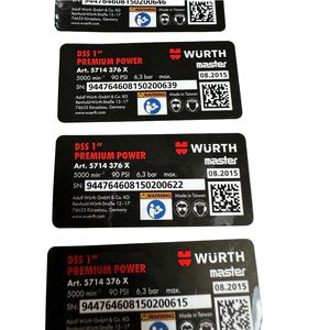 ฉลากเพื่อความปลอดภัย3D สติกเกอร์ป้องกันการปลอมแปลงรหัส QR - Product Image 1