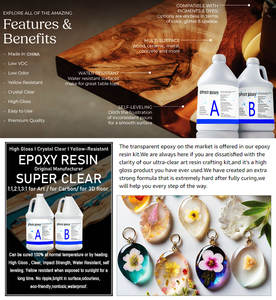 All'ingrosso 1:1 a e b due componenti <span class=keywords><strong>resina</strong></span> <span class=keywords><strong>epossidica</strong></span> <span class=keywords><strong>per</strong></span> arte creazione di <span class=keywords><strong>gioielli</strong></span> artigianali - Product Image 2