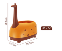 Boîte de rangement de bureau en forme de cerf/girafe, organisateur de maquillage multifonctionnel, porte-stylo pour cosmétiques, papeterie, télécommande