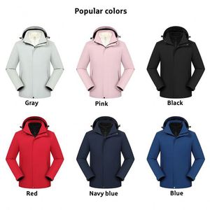High Quality Custom Logo Waterproof Windproof 3 in 1 Down Lined Jackets Men Business Office Outdoor <b>Camping</b> <b>Windbreaker</b> Jacket - Product Image 2