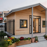 Maison conteneur extensible de luxe Smartbuild avec cuisine et salle de bain, villa préfabriquée à 2 chambres, installation rapide