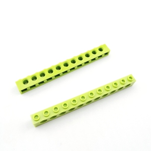 Recién llegados ladrillo 1x12 con agujeros plástico ABS DIY juegos de bloques de juguete a granel bloque ladrillo No.3895 - Product Image 3