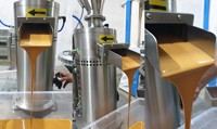 Pâte de Tahini et Beurre de Sésame à Haute Efficacité et Facilité d'Utilisation pour Arachides, Noisettes, Amandes, Noix de Cajou, Pistaches, Noix, en Acier Inoxydable 304
