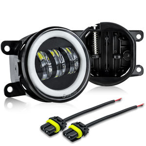 En Stock, luces antiniebla LED de 3,5 pulgadas y 90mm, anillo de Halo, luz antiniebla redonda de ojo de Ángel DRL, luz de circulación diurna, lámpara antiniebla - Product Image 1