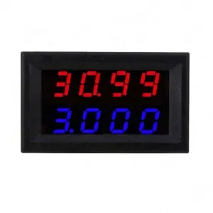 5 bit 0.36" DC 0-10V Voltímetro digital de alta precisão Voltímetro painel medidor de tensão com display LED