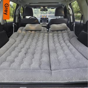 Nem geçirmez Katlanabilir PVC Kaplamalı SUV Araba Seyahat Yatağı Arka Koltuk Örtüsü Şişme İkiz Yatak Hava Yatağı Dalga Tipi - Product Image 5