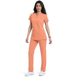 Tenues Médicales de Haute Qualité, Uniformes d'Infirmière, Accessoires, Vêtements de Travail pour Clinique Vétérinaire, Tenues Multicolores pour Anesthésistes, Uniformes d'Infirmière Femme - Product Image 1