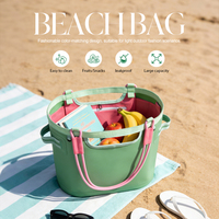 Sac isotherme souple personnalisé de haute qualité, imperméable, en TPU 840D, avec compartiments séparés, idéal pour la plage