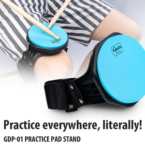 JOYO Guitto Series GDP-01 Drum <strong>Practice</strong> <strong>Pad</strong> Silicone Drum <strong>Pad</strong> Holder Stand with Adjustable Strap Drum <strong>Pad</strong> Mute Training Parts - Product Image 2