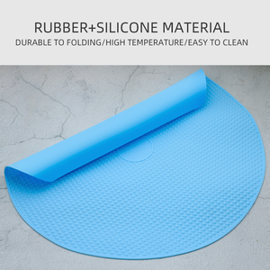 Runde Tierpflege-Antirutschmatte, Durchmesser 57cm, weich und bequem, rutschfest, geeignet für Zoohandlungen und Tierpfleger, Pink - Product Image 3