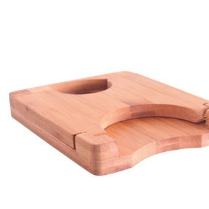 Wooden <b>Pot</b> <b>Lid</b> Rack With Magnetic <b>Lid</b> Storage Stand For Kitchen Use - Product Image 5