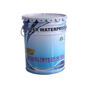 Revestimento impermeabilizante de poliuretano à base de água (Pu 951) de baixo preço e um componente