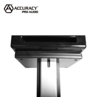Socle avec haut-parleur précis de qualité WMS800, personnalisé, pour studio dj, réglable en hauteur