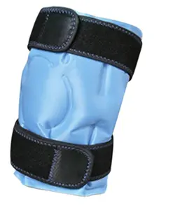 Tas es pelindung lutut Gel pelindung lutut, kantung es gel pelindung dingin dan panas tali pendingin olahraga pelindung lutut