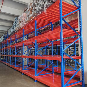 Estantes de almacén industriales de servicio pesado Estante de almacenamiento de estanterías de paletas de acero apilable para fábrica por fabricante Estante de paletas de acero - Product Image 5