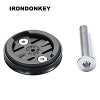 IRONDONKEY modèle RN1340 vélo support d'ordinateur chronomètre support de montage tige capuchon supérieur vélo GPS compteur de vitesse pièces de cyclisme
