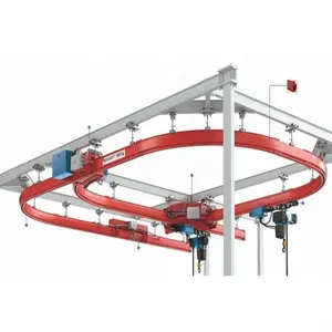 Enhance Efficiency With 2 Ton Light Crane Suspend Rail Flexible Crane System