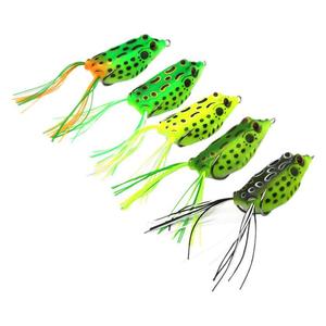 Esca Artificiale 3D a Forma di Occhio, Morbida in Silicone/PVC, Corpo Cavo, Rana Luminosa <span class=keywords><strong>per</strong></span> <span class=keywords><strong>la</strong></span> <span class=keywords><strong>Pesca</strong></span> in Fiume e Torrente - Product Image 1