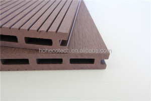 UV kháng rãnh <span class=keywords><strong>WPC</strong></span> <span class=keywords><strong>decking</strong></span> ngoài trời Composite sàn chống trượt cho biệt thự, vườn, và sân - Product Image 5