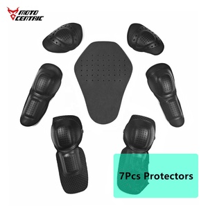 Completo Moto 7 Pezzi con Protezioni, Giacca e Pantaloni da Motocross Riflettenti, Impermeabili, Ignifughi, in Cotone Ecologico, Invernali - Product Image 3