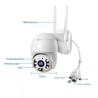 Caméra de Surveillance de Sécurité Sans Fil WiFi Extérieure/Intérieure Étanche HD 2MP avec Vision Nocturne Couleur 360° 5G/2.4G – Fournisseur Fabricant