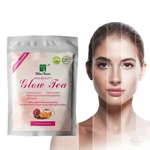 Skin glow Spots Fading tea bags detox cleanse Herbal face beauty Anti aging whitening skin lightening tea