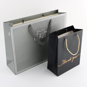 <span class=keywords><strong>BTO</strong></span>-bolsa de papel con logotipo personalizado impreso, para zapatos, ropa, regalo de compras, joyería, venta al por mayor - Product Image 4