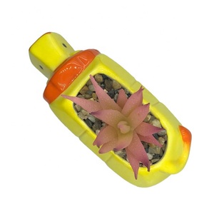 estilo León diseño de cerámica de siembra jardinera maceta jardín plantador florero de flores para la decoración de la casa - Product Image 6