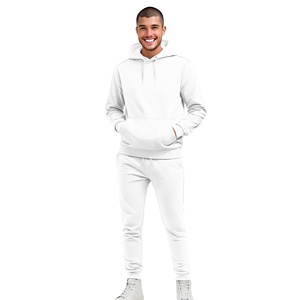 Automne hiver hommes marque de mode décontracté sport ensemble en gros sweat à capuche pantalons de survêtement lâche <span class=keywords><strong>Pull</strong></span> 100% Polyester imprimé - Product Image 6