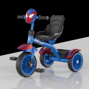 Triciclo Infantil Unisex de Alta Calidad, Vehículo de Juguete de Plástico y Metal con Ruedas, <span class=keywords><strong>para</strong></span> Jugar al Aire Libre, Precio Económico - Product Image 2