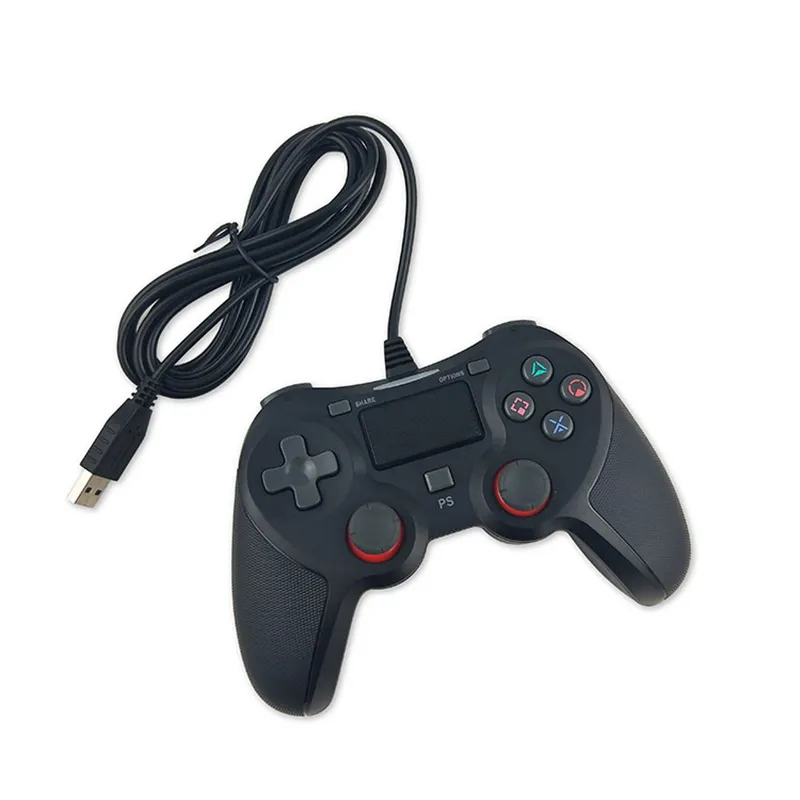 Factory Goedkopere Wired Usb Game Controller Gamepad Game Pc Joystick Accessoires Voor PS4