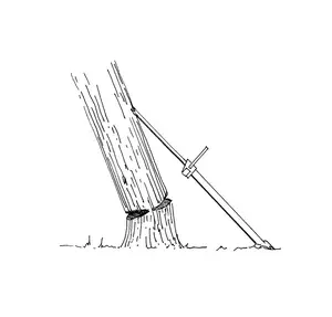 TREE FELLING PUSHER LOG LIFTING TOOL ARBORIST FORESTRY TIMBER WINCH