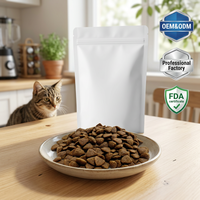 Makanan Kucing Dewasa Kering 40% Protein Resep Salmon Omega3 Omega6 Kesehatan Pencernaan Vitamin & Mineral untuk Kulit & Bulu 5kg 10kg Kemasan Besar
