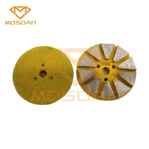 <span class=keywords><strong>3</strong></span> بوصة هوك وحلقة V-elcro رابطة معدنية قرص الطحن مع 10 شريحة ل XPS CPS Stonekor - Product Image 6