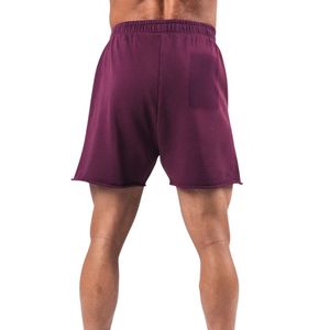 Pantalones Cortos Deportivos para Hombre, Color Borgoña, Cómodos, de Secado Rápido, con Cintura Elástica, para Correr, Gimnasio y Actividades Deportivas - Product Image 2