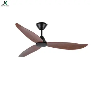 JK Ventilador de Techo Bldc PARA EL Hogar, Ventilador de Techo Grande Moderno, Estilo Europeo, 3 Aspas ABS