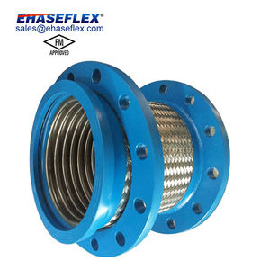 FM đã được phê duyệt SUS304 thép không gỉ kim loại linh hoạt doanh với nổi mặt bích EH-600M-L/600m-lh - Product Image 3