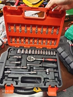 Kit d'outils à visser populaire de 46 pièces, mallette d'outils multifonction, jeu de douilles de précision pour la réparation automobile