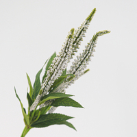 Plantes artificielles de sauge à branches courtes de haute qualité en soie, 3 arbustes pour la décoration de la maison, mariage, Noël, Thanksgiving