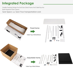 Modern tek motorlu elektrikli ofis bilgisayar iş istasyonu masa yüksekliği ayarlanabilir yüksek masa çerçeve ev ofis kullanımı için - Product Image 5