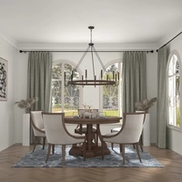12-flammiger Industrie-Kronleuchter im rustikalen Farmhouse-Stil mit Wagenrad-Design, 46 Zoll, verstellbare Hängeleuchte für Esszimmer