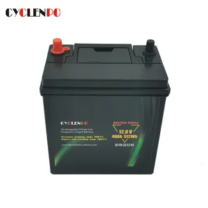 Factory Customized Auto Battery Lifepo4 12v 40ah Lithium Starter Battery 12v For Car