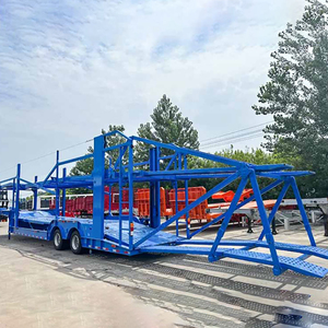 <span class=keywords><strong>รถ</strong></span>บรรทุกพ่วงเหล็กสองชั้นแบบมีหลังคา ยี่ห้อ Hot Sale Ant Vehicles รับน้ำหนักได้มากกว่า 30,000 กก. สำหรับขาย - Product Image 2