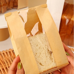 <span class=keywords><strong>Bolsa</strong></span> de <span class=keywords><strong>pan</strong></span> <span class=keywords><strong>Kraft</strong></span> marrón a prueba de grasa personalizada al por mayor con ventana, gran oferta, <span class=keywords><strong>bolsa</strong></span> de <span class=keywords><strong>pan</strong></span> con lazo de estaño, bolsas de comida <span class=keywords><strong>Kraft</strong></span> - Product Image 5