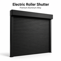 Porte à enroulement en alliage d'aluminium industriel - Porte automatique électrique rapide pour atelier, maison, villa et garage