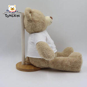 Peluche <span class=keywords><strong>Orsetto</strong></span> Cartone Animato Personalizzato All'ingrosso, Giocattoli Morbidi Non Imbottiti, Materiale Cotone PP, OEM - Product Image 4
