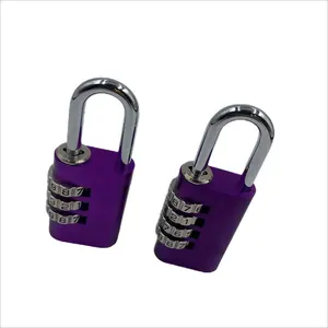 40MM*4 Steel 40mm Small Combination Password Lock Padlock Numbers Disc Padlock